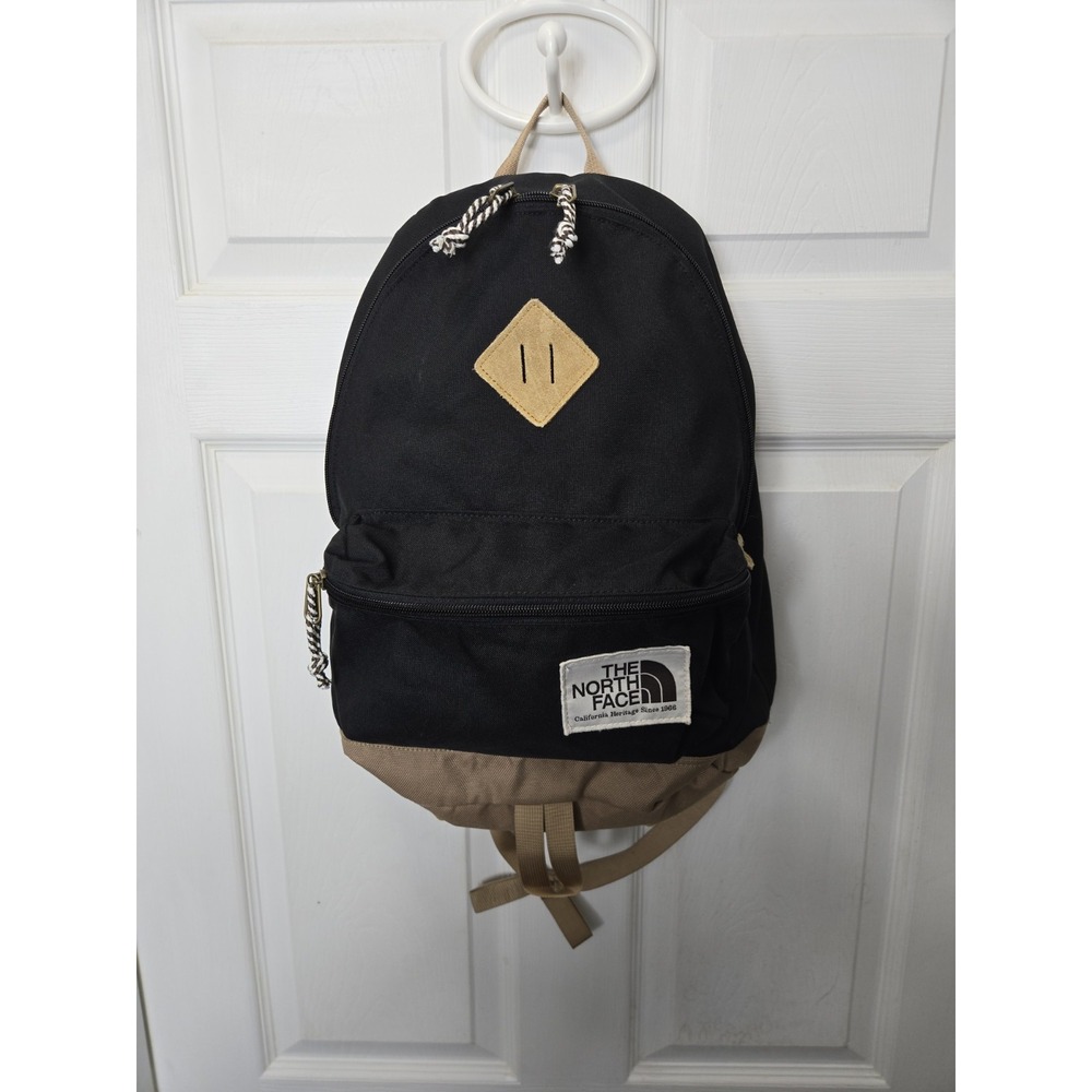 The North Face Berkeley White Label Daypack Backpack Black AND Tan